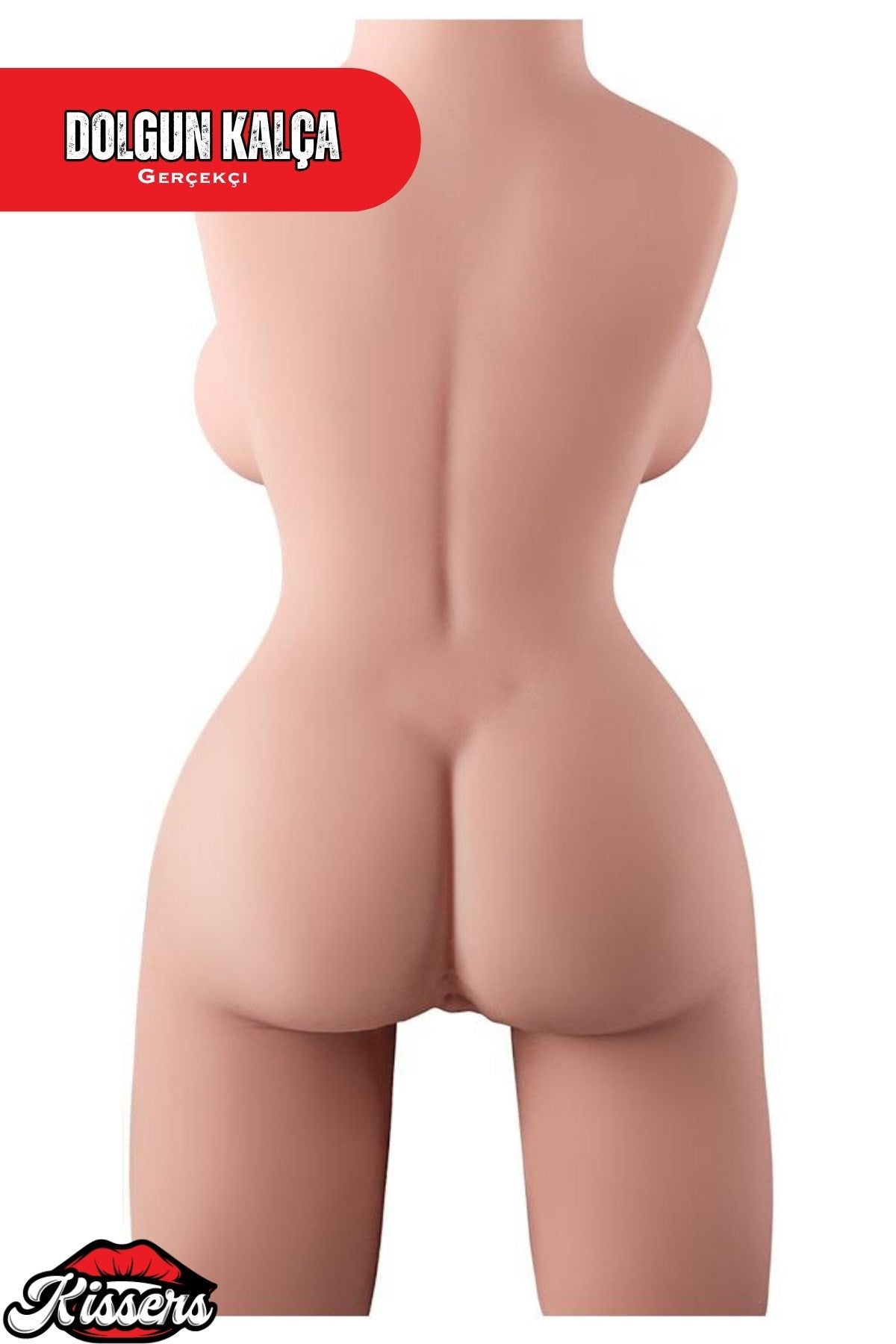 Yeni Nesil Anal Vajinal Titreşimli Isıtmalı 6 Kg 50 Cm Beyaz Ten Realistik Manken Mastürbatör