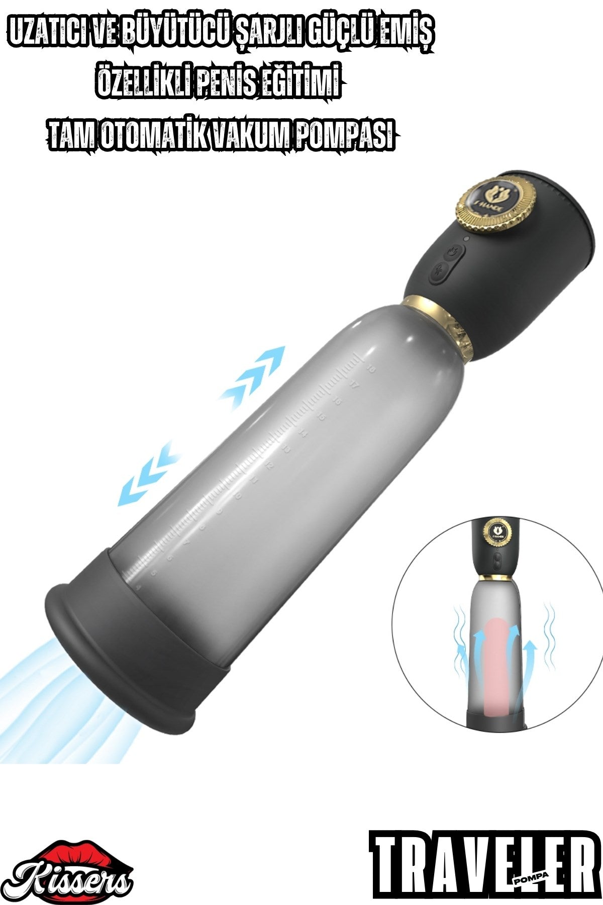 Uzatıcı Ve Büyütücülü Güçlü Emiş Özellikli Penis Eğitimi Tam Otomatik Penis Vakum Pompası