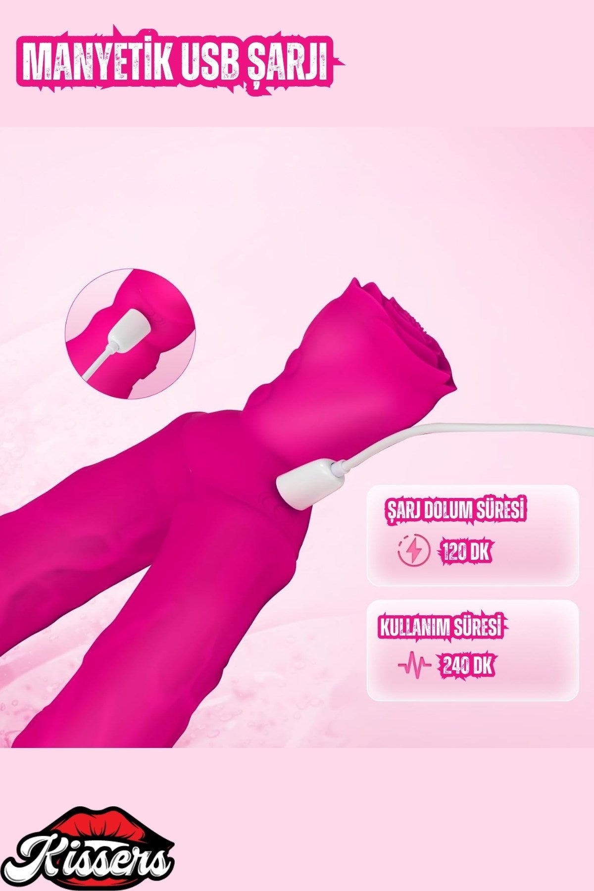 Çift Taraflı Güçlü Titreşimli Yumuşak Esnek Yapıda Çiftlere Özel Yapay Lezbiyen Penis Vibratör