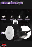 Uzaktan Kumandalı Titreşimli Mor Renkli Silikon Anal Tıkaç Butt Plug 3'Lü Set