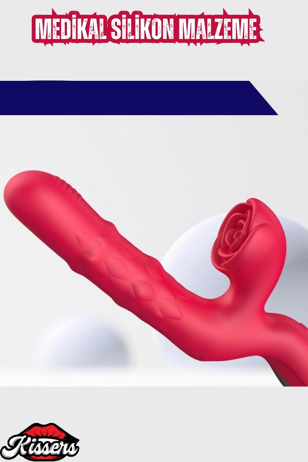 Şarjlı Kayma Ve Dalga Hareketli Klitoris G Nokta Uyarıcı Vibratör Kırmızı Vibratör