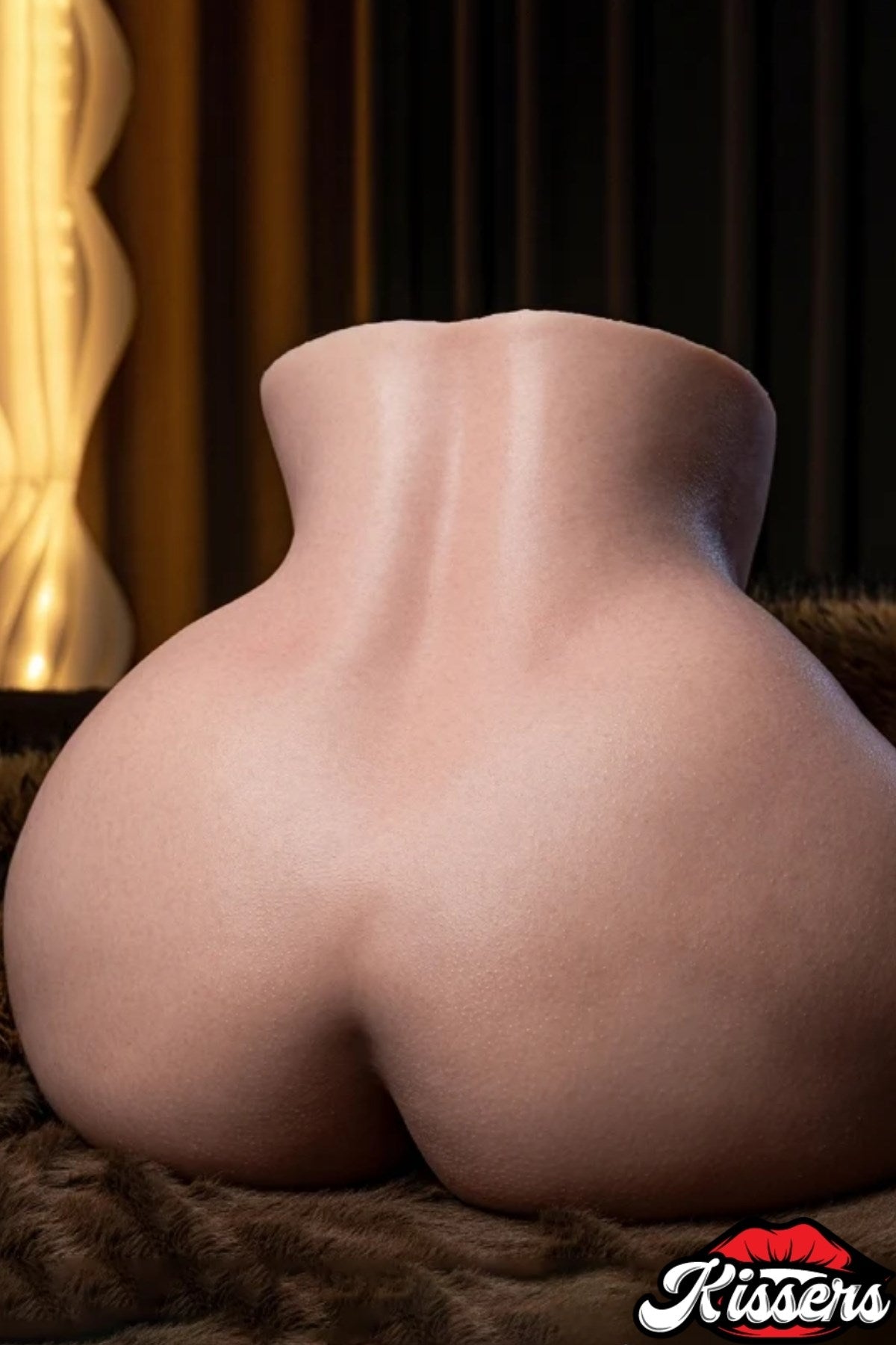 Ultra Realistik Premium Doku Manken Çift Girişli Kalça Mastürbatör 15 Kg Titreşimli Suni Vajina