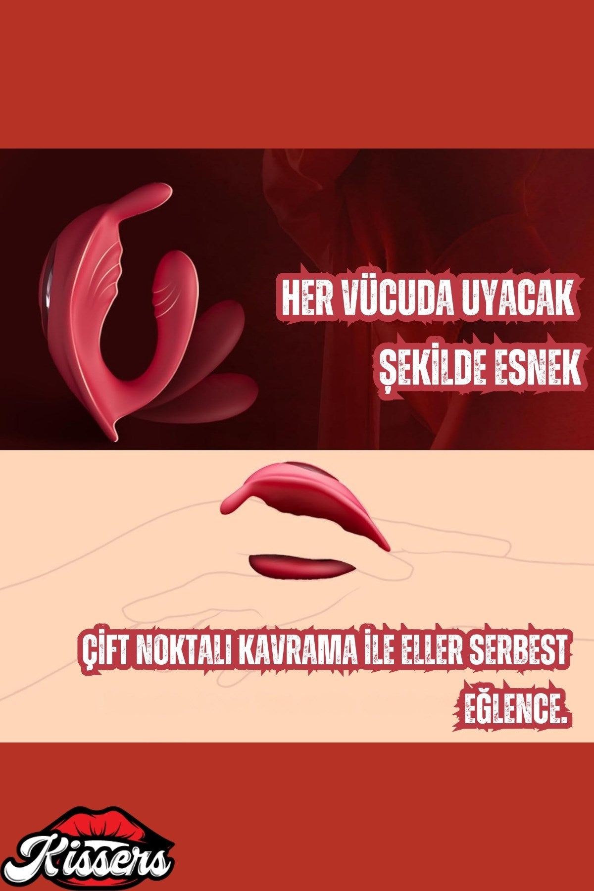 Telefon Kontrollü Şarjlı Taşınabilir G Noktası Ve Vajina Uyarıcı Penis Halkası Tavşan Vibratör