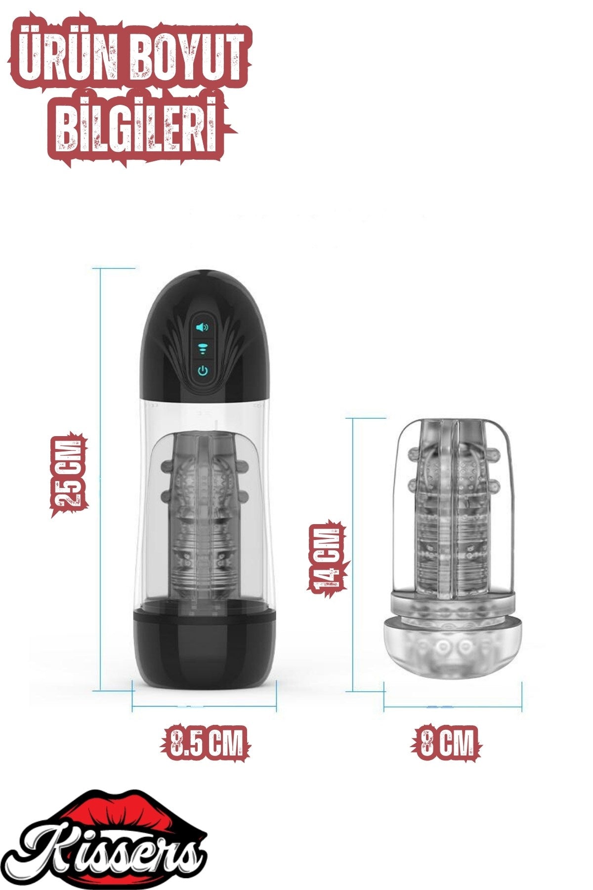 Tam Otomatik İnleme Sesli Emiş Güçlü ve Titreşim Özellikli Suni Vajina Penis Pompası Mastürbatör