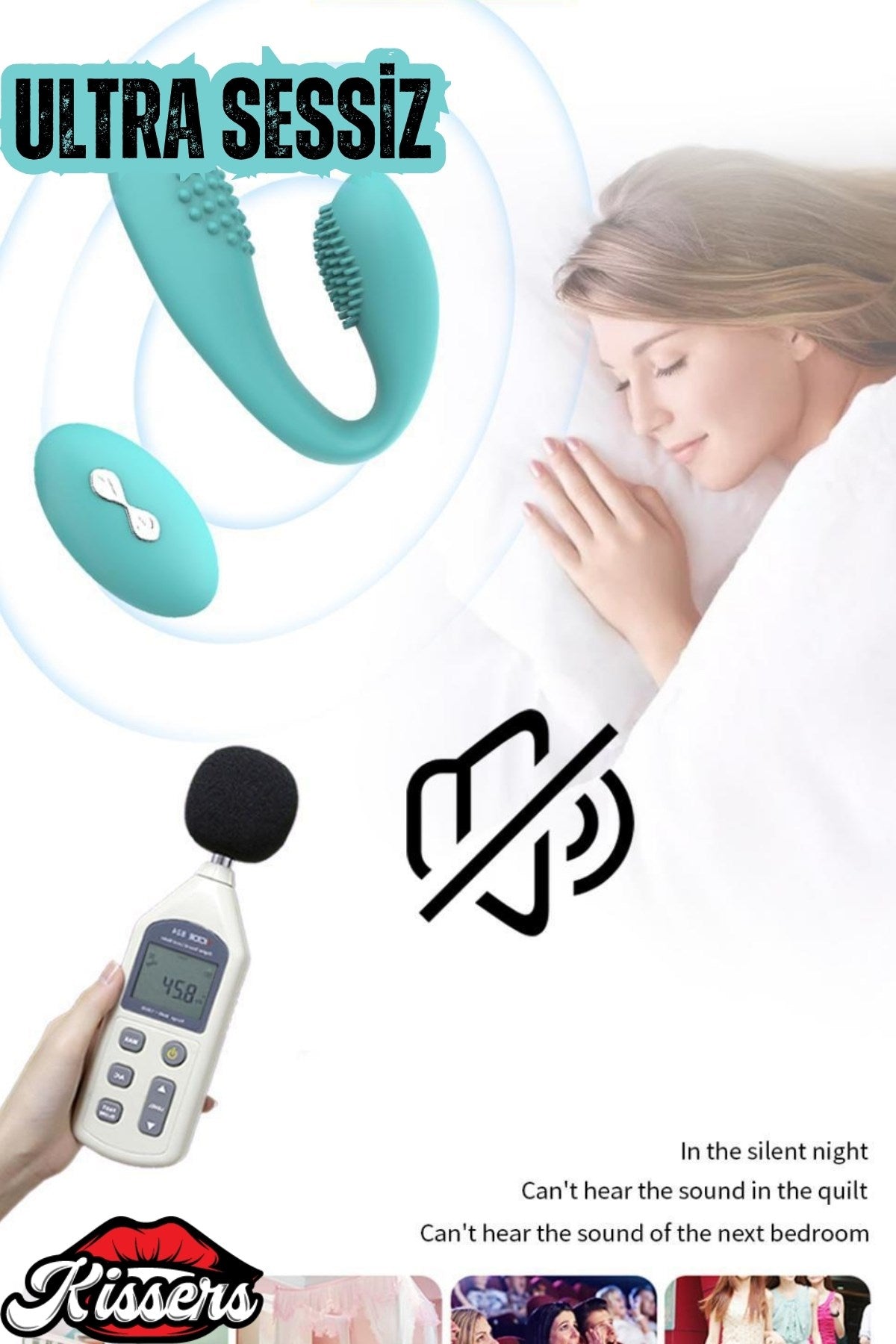 Uzaktan Kumandalı Giyilebilir Şarjlı Tırtıklı G Noktası Ve Klitoris Uyarıcılı 2'si 1 Arada Vibratör