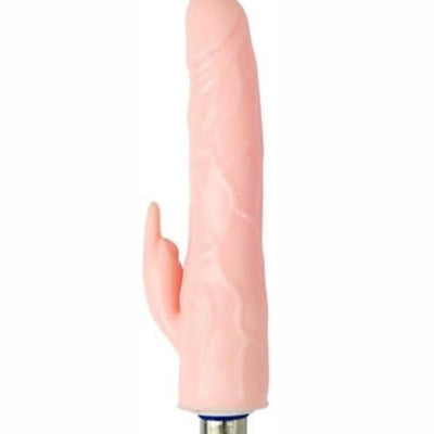 Sex Makinesi İçin 3XRL Uyumlu Tavşan G Nokta Uyarıcılı Ten Penis Dildo Başlık 20 Cm