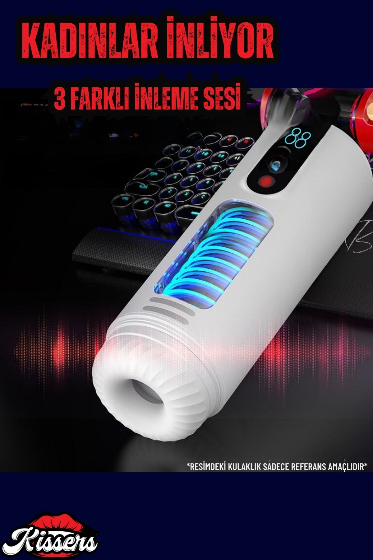 Akıllı Isıtmalı İnleme Sesli İleri Geri Hareketli Emiş ve Titreşim Özellikli Suni Vajina Otomatik