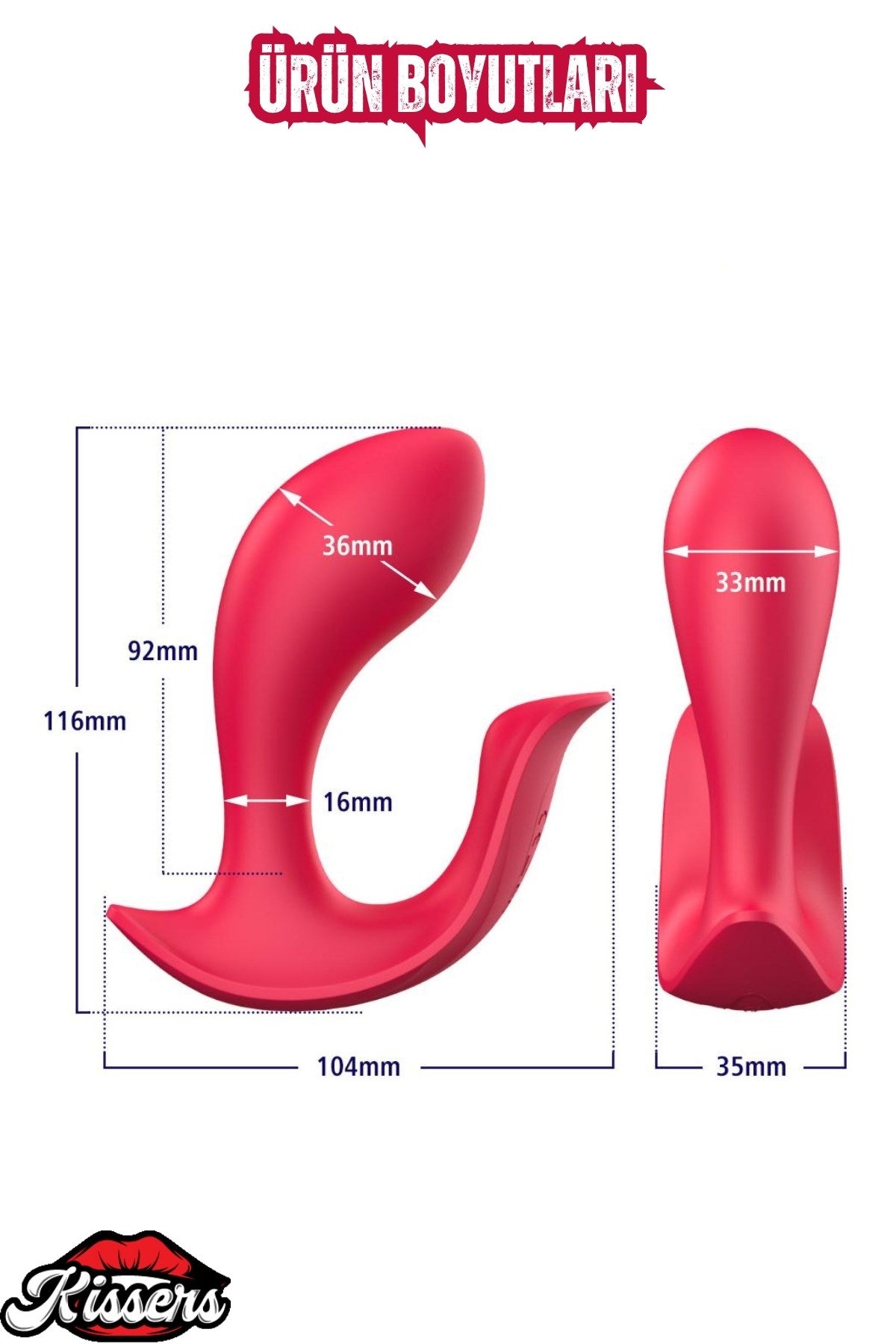 Paname Pro Şarjlı Uzaktan Kumandalı Klitoris G Nokta Uyarıcı Giyilebilir Vibratör