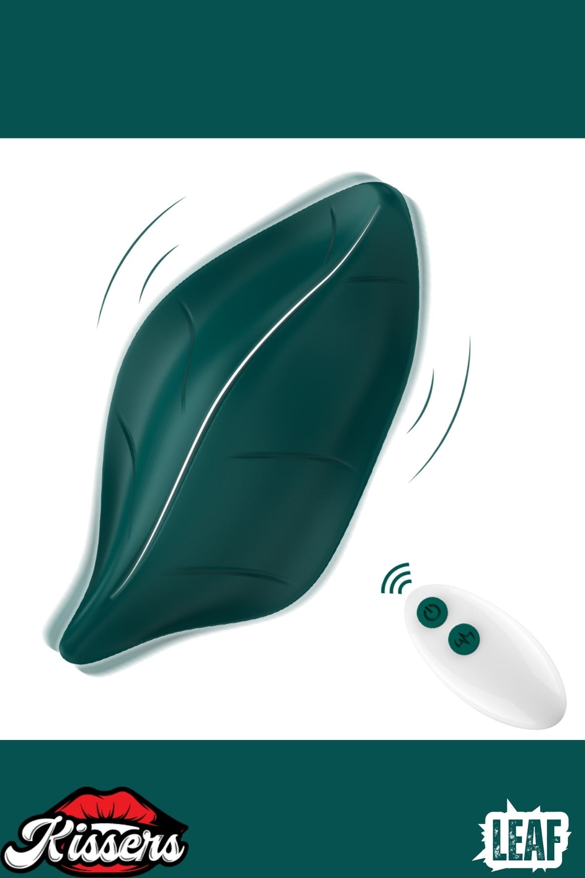 Cinsel Oyuncak Güçlü Titreşimli Kablosuz Kumandalı Sessiz Giyilebilir Vibratör Yeşil 9 Cm