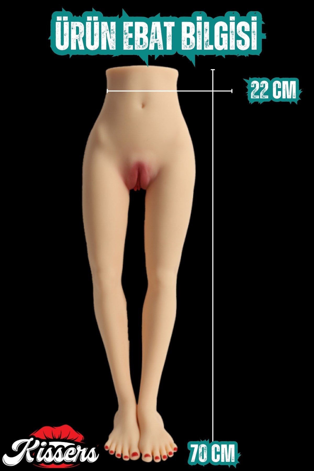 Anal Vajinal Mastürbatör Ultra Realistik Manken İskelet Sistemli 70 Cm Boy 7.8 Kg