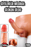 Medikal Silikon Malzeme Gerçekçi Yapıda Giyilebilir Yapay Penis Strap-On Penis