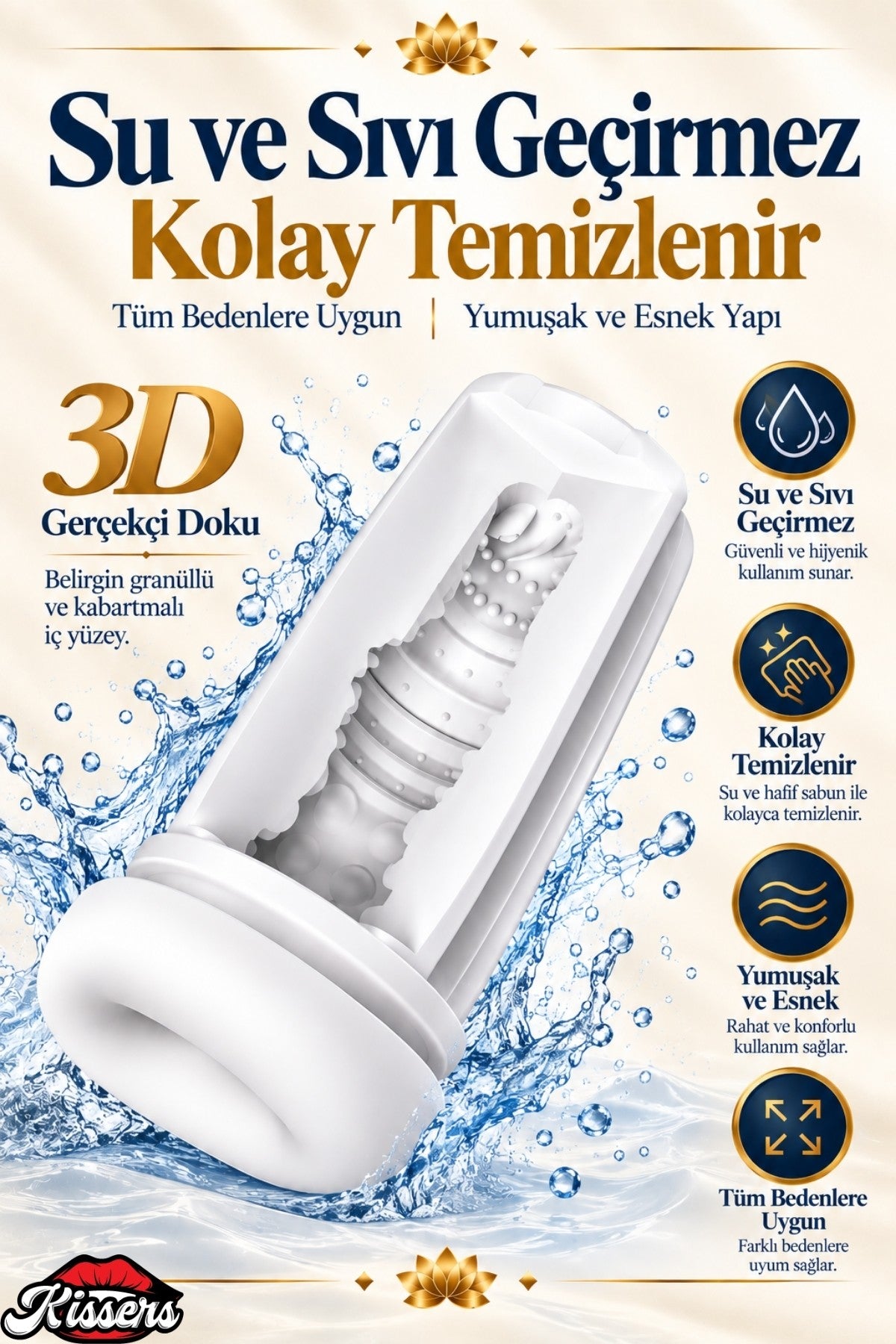 Akıllı Isıtmalı İnleme Sesli Emiş ve Titreşim Özellikli Suni Vajina Lcd Ekran Otomatik Mastürbatör
