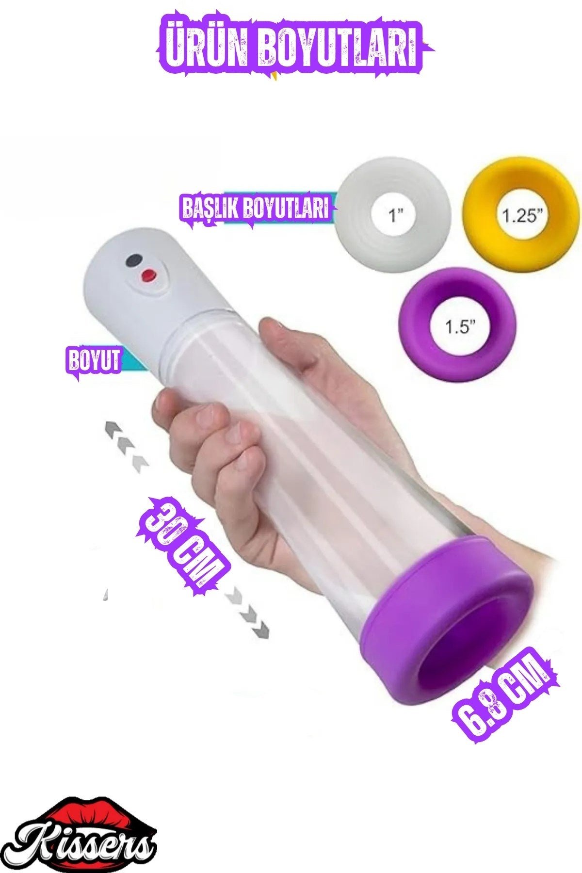 Ve Kalınlaştırıcı Etkili Kaliteli 4 Başlıklı Otomatik Vakum Penis Pompası