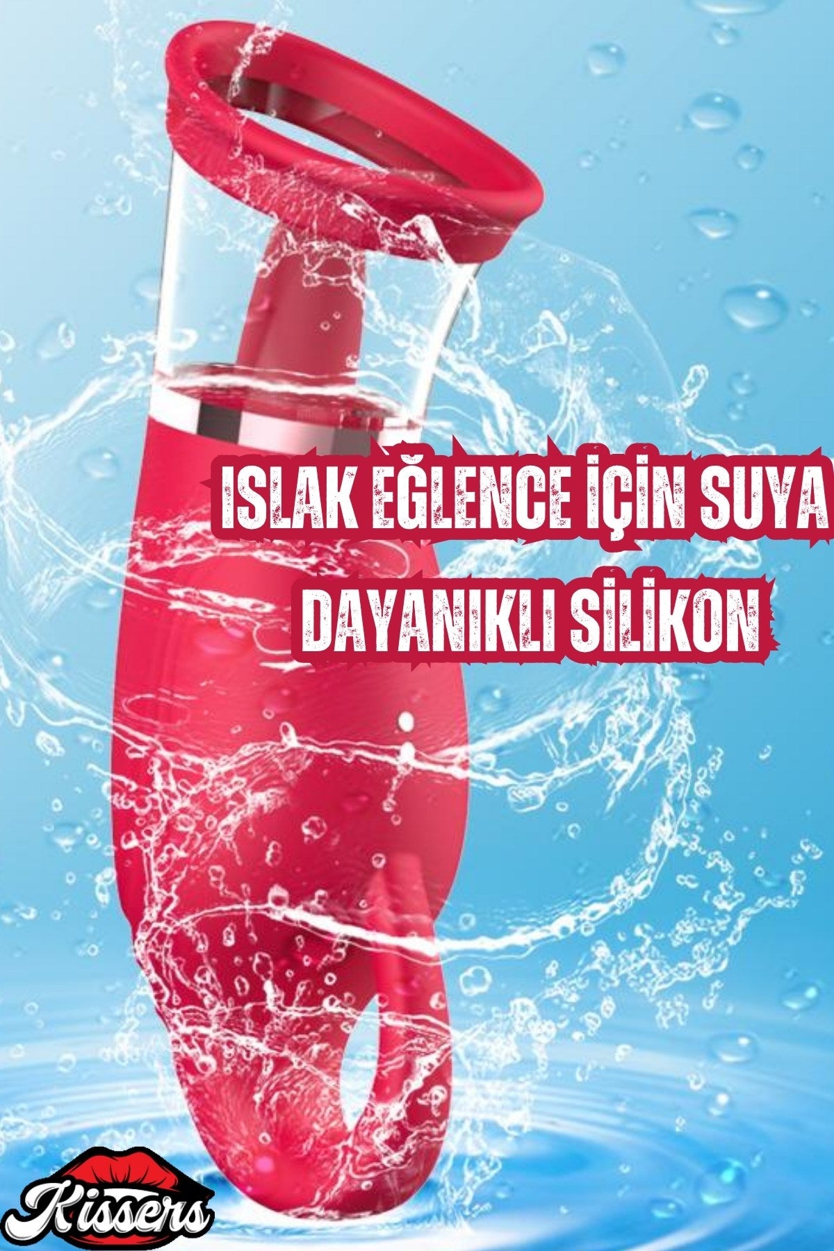 Monica Şarjlı Tutma Aparatlı Emiş Titreşim Dil Yalama Klitoris Uyarıcı Vibratör