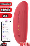 Telefon Kontrollü Magic Motion Telefon Kontrollü G Nokta Klitoris Uyarıcı Sessiz Giyilebilir Vibratör