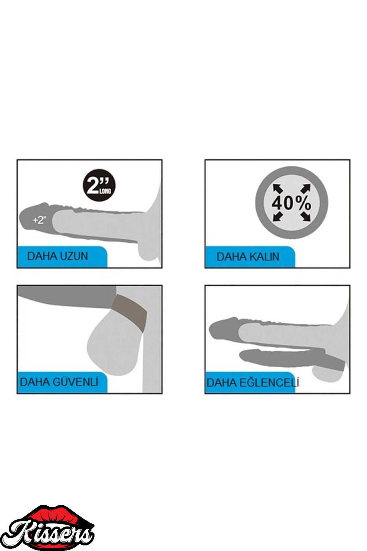 5 CM Uzatmalı Çiftli İçi Boş Testis Kavramalı 20 CM Çatal Dildo Penis Kılıfı