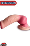 Ultra Gerçekçi Orta Boy Realistik Kalın Köpek Dildo Penis 19 Cm