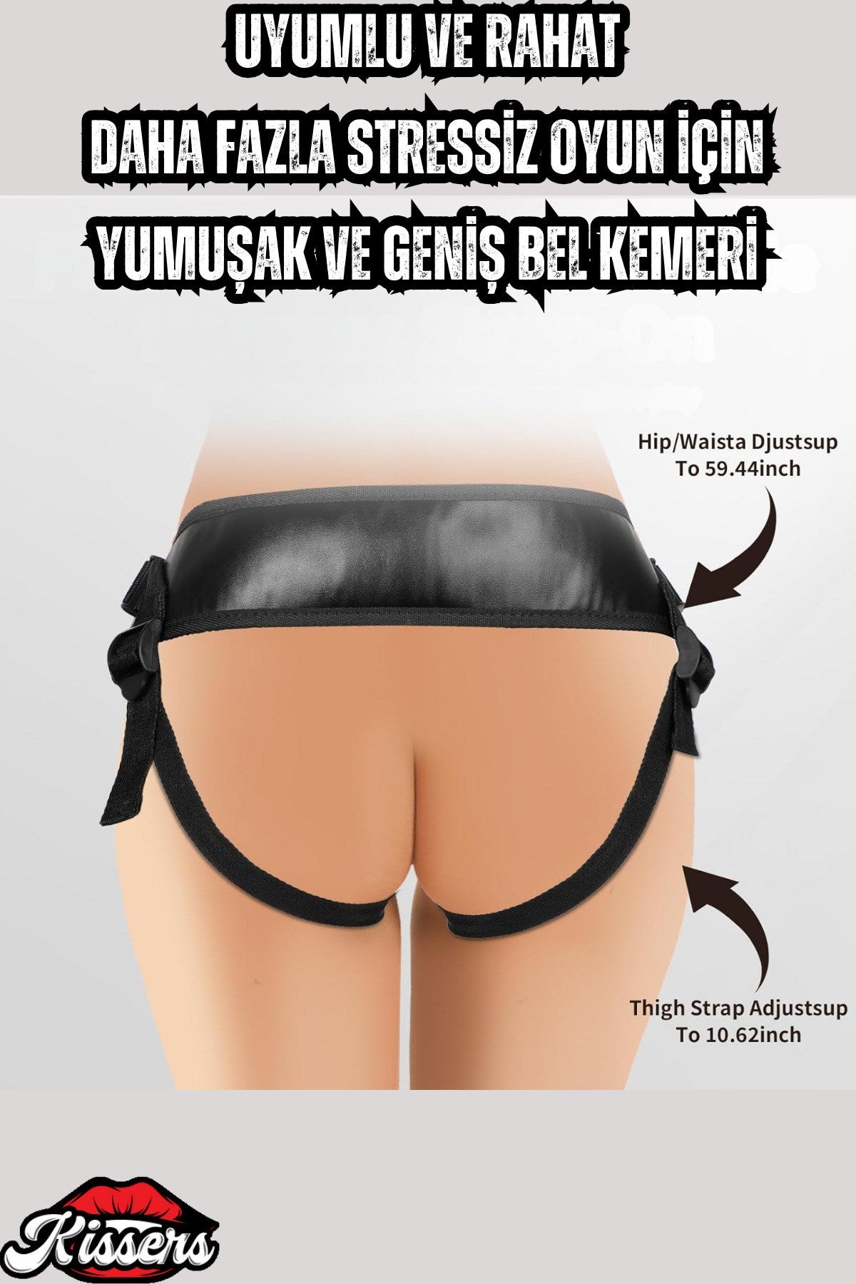 Belden Bağlamalı Rotasyonlu İleri Geri Hareketli Yapay Penis Dildo 22 CM