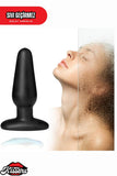 Yeni Başlayanlar İçin Tutamaçlı Kademeli Silikon Genişletici Anal Plug Tıkaç 7.5 Cm