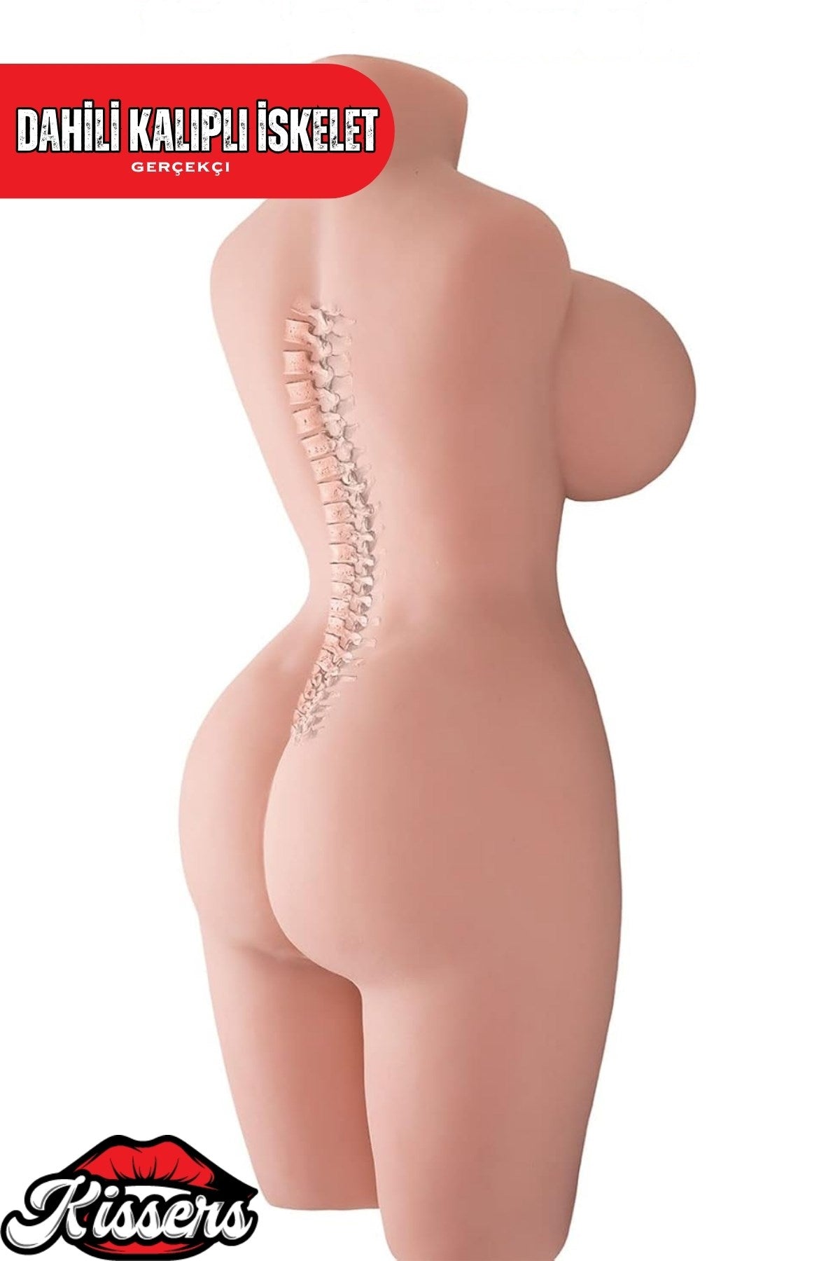 Erkek Trans  Beyaz Ten Yarım Vücut Realistik Manken  9 Kg