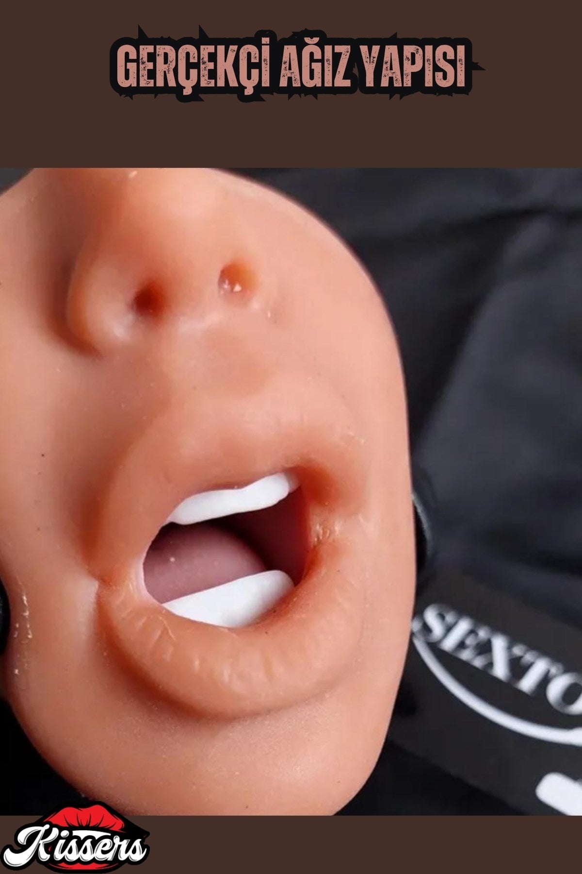 Cinsel Oyuncak Gerçekçi Yumuşak Dokulu 3 Girişli Oral Anal Realistik Vajina Mastürbatör