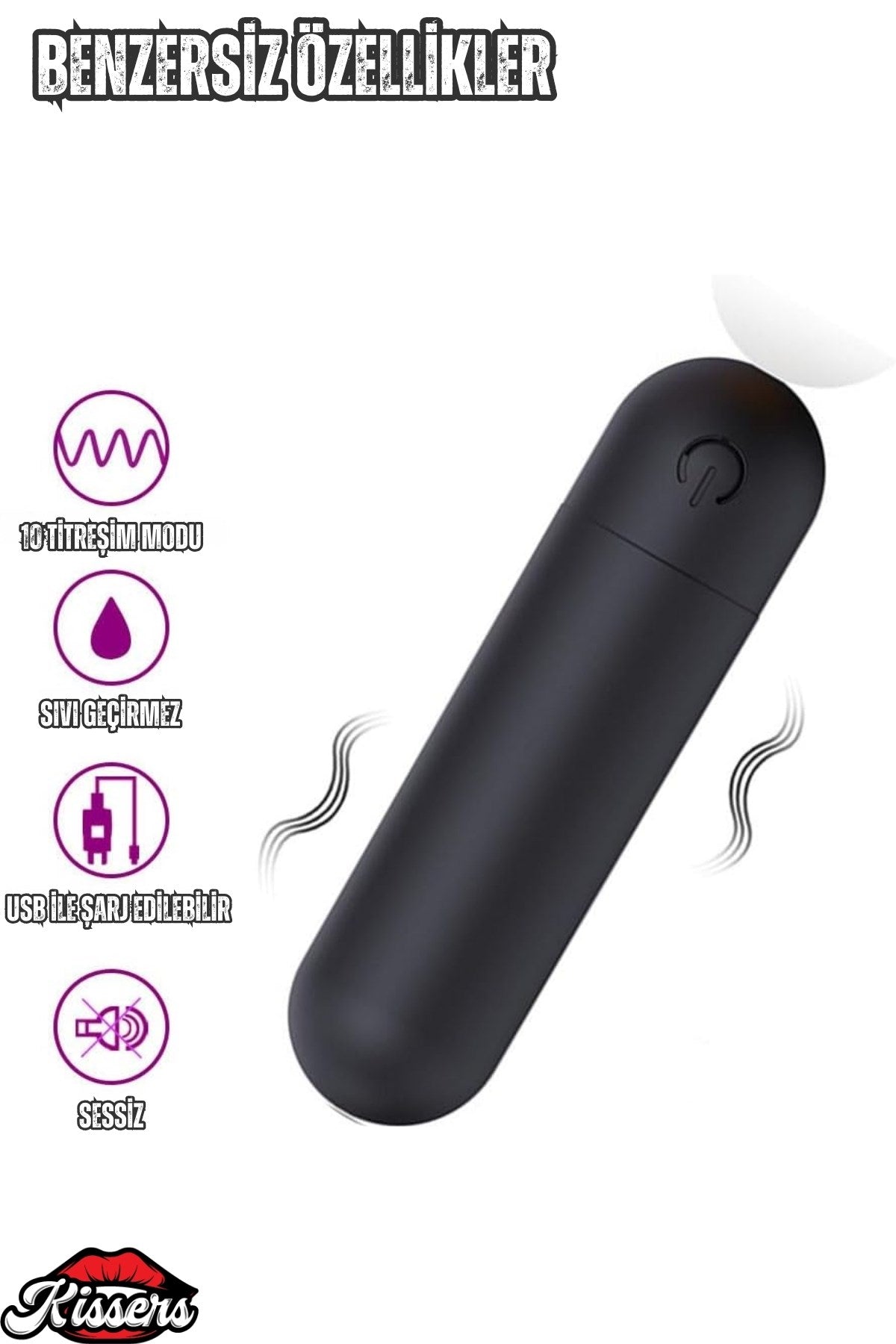 G Noktası Ve Vajinal Uyarıcı Şarjlı Titreşimli Mini Bullet Vibratör