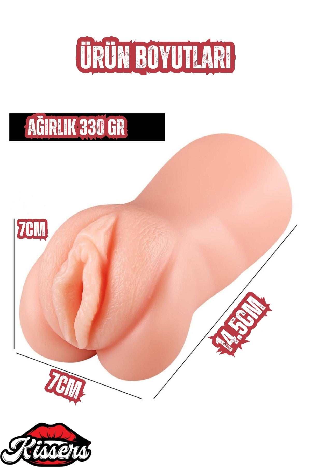 Kolay Saklanabilir Tek Girişli Vajina Isıtma Ve Titreşimli Cep Tipi Realistik Mastürbatör 15 CM