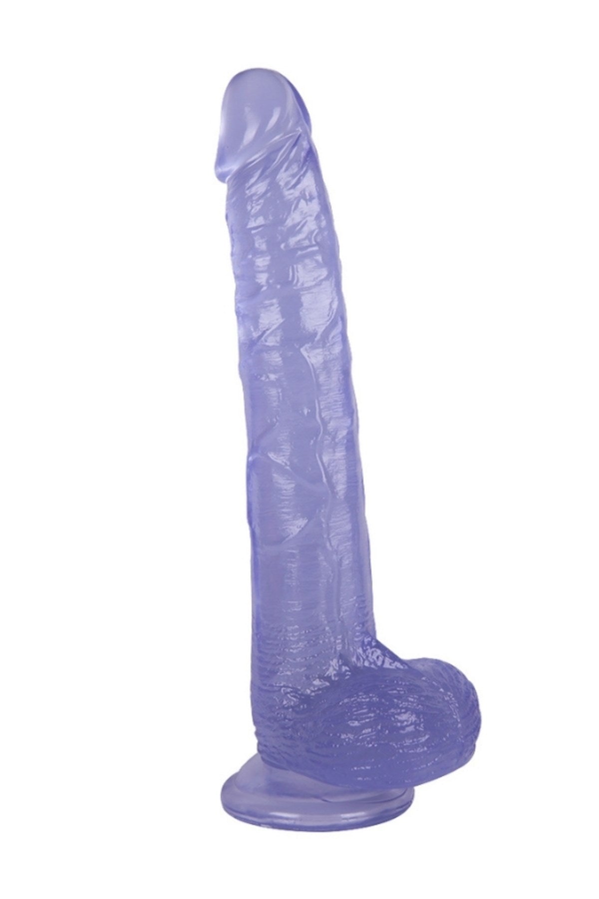 Ultra Realistik Eğilip Bükülebilir G Noktası Ve Klitoris Uyarıcı Dev Jel Mavi Penis Dildo 29,5 Cm