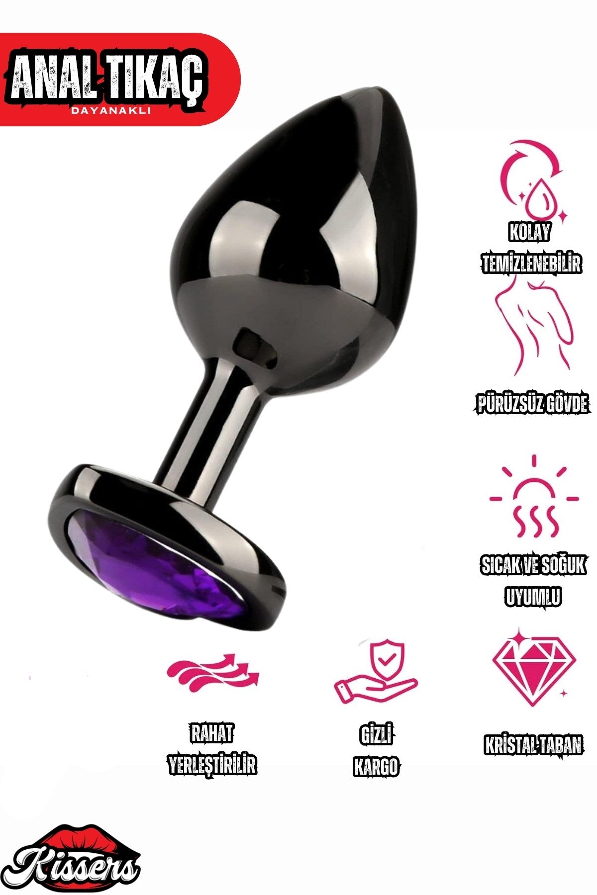 anal plug yorum Boğumlu T Şeklinde Anal Plug