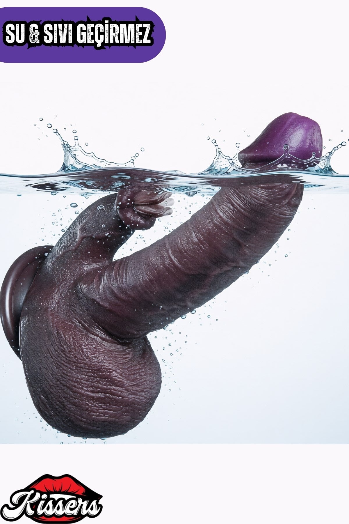 Uzaktan Kumandalı İleri Geri Hareketli Dil Yalama Modlu Isıtmalı Penis Dildo Vibratör 22 Cm