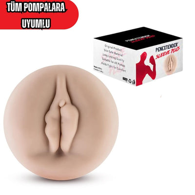 Yumuşak Dokuda Lüks Tüm Pompalara Uyumlu Vajina Yedek Penis Vakum Pompa Başlığı