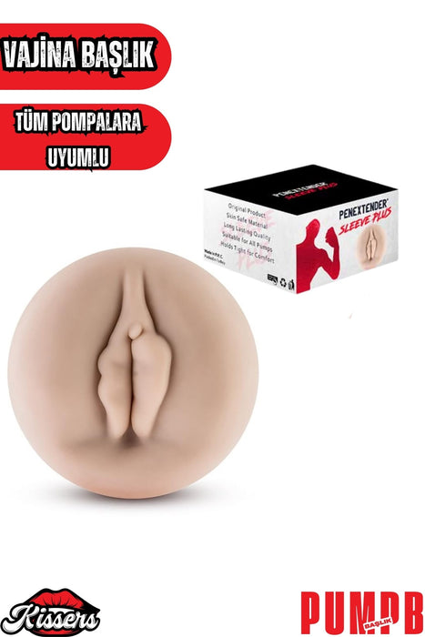 Yumuşak Dokuda Lüks Tüm Pompalara Uyumlu Vajina Yedek Penis Vakum Pompa Başlığı