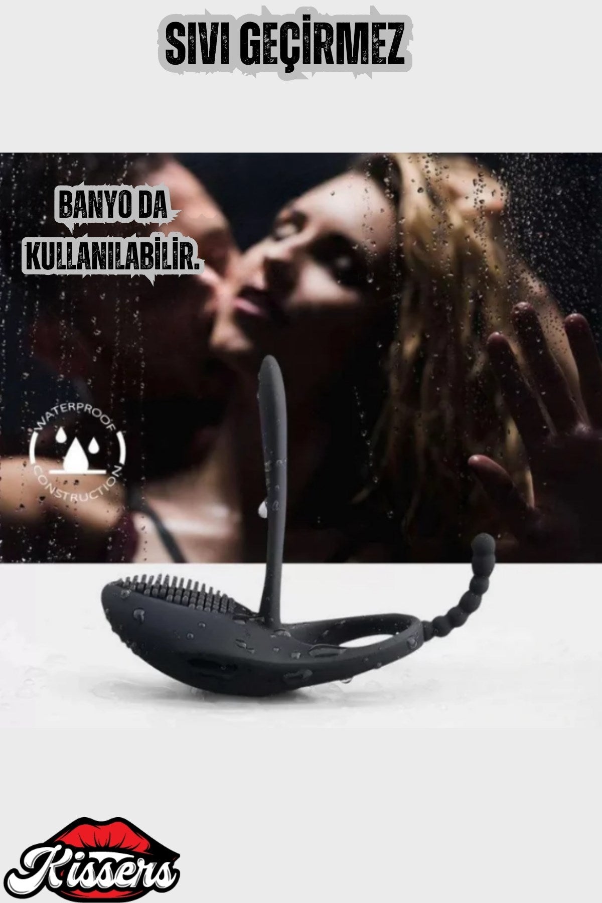 Uzaktan Kumandalı Testise Geçirmeli G Noktası Ve Klitoris Uyarıcılı Vibratör Penis Halkası