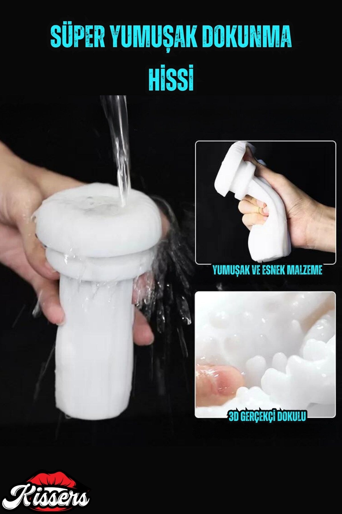 Isıtmalı İnleme Sesli İleri Geri Hareketli Emiş Titreşim Özellikli Suni Vajina Otomatik Mastürbatör